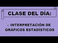 INTERPRETACIÓN DE GRÁFICOS ESTADÍSTICOS