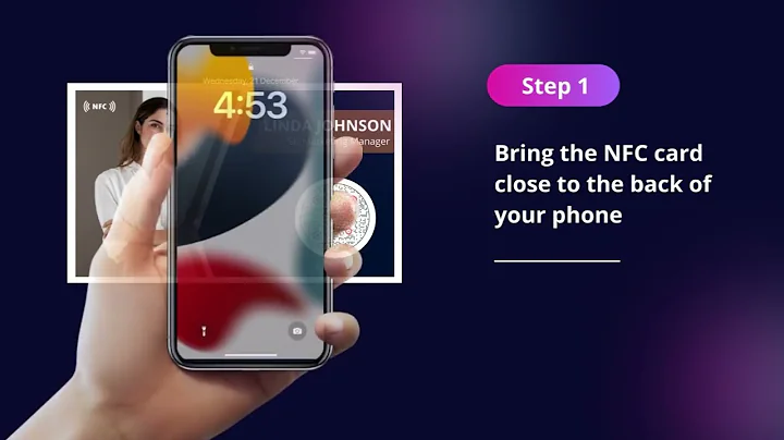 How does an NFC business card work? #digitalbusinesscard #nfc #nfccard