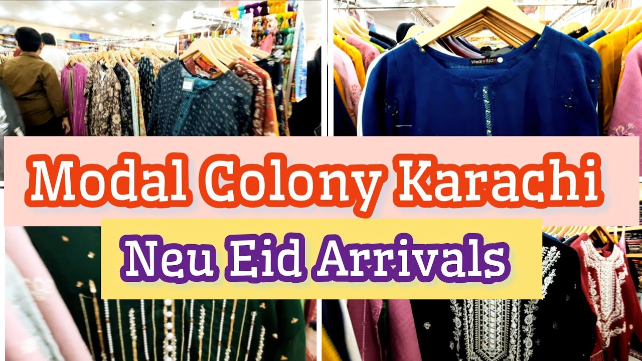 Modal Colony Karachi | Eid Branded Collection | 2025 | Aleena Vlogs