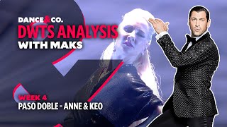 DWTS ANALYSIS: Week 4 - Anne Heche \& Keo Motsepe's Paso Doble