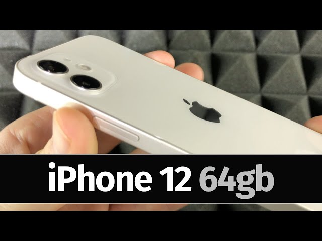 iPhone 12 64gb White Unboxing - YouTube