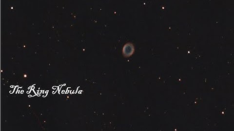 Zooming to The Ring Nebula | Astrophotography