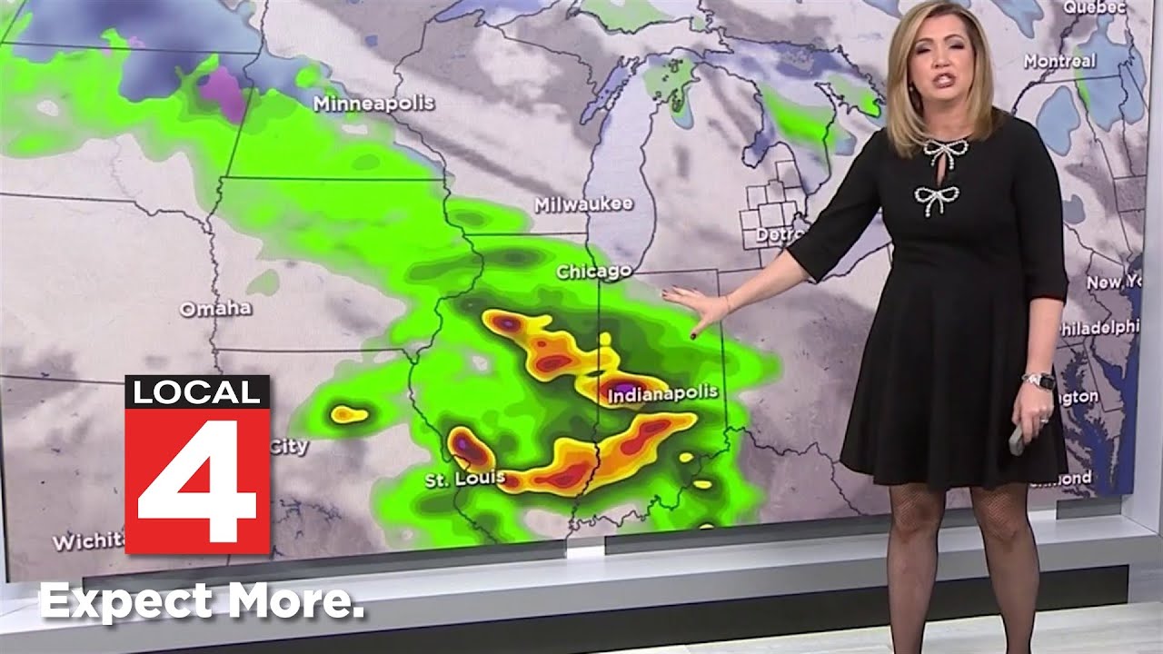 Warming trend continues through the week in Metro Detroit - YouTube