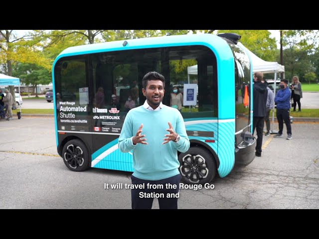 West Rouge Automated Shuttle || MPP Vijay Thanigasalam || Scarborough-Rouge Park class=