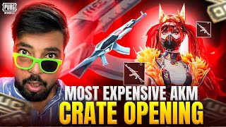 Most Expensive AKM Crate Opening 😱 @Htawanyt77 Ke Naam ❤️