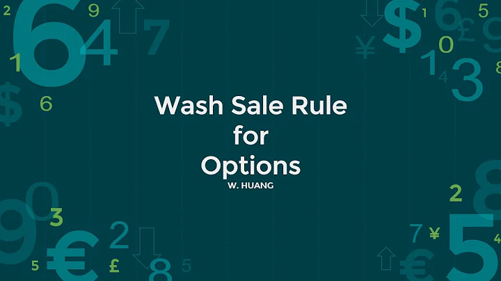 Wash Sale Rule For Options