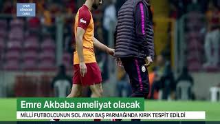 Tr24 Haber Tv-Galatasarayda Bberzurumspor Maçında Sakatlanan Emre Akbaba 1 Ay Sahalardan Uzak