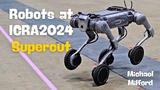 Robot supercut from the 2024 IEEE International Conference on Robotics and Automation (ICRA2024)
