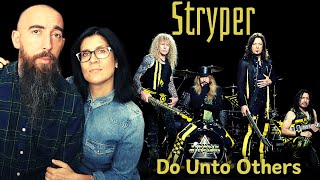 Stryper - Do Unto Others (REACTION) with my wife