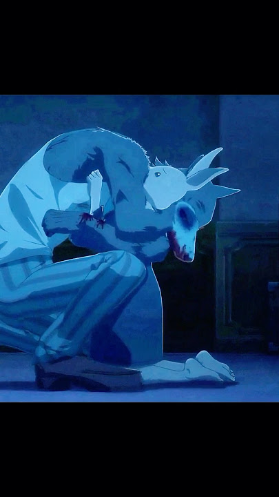 🤬The wolf saved the rabbit🐰  #anime #beastars #shorts
