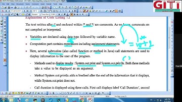 Chap No. :- 7 Chapter Name: Java Basic (S4) Hardik sir GiTi