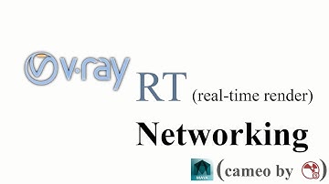 vray RT net render, and baking