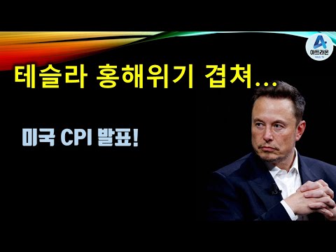 테슬라 홍해 위기 겹쳐…/ 미국 CPI 발표!