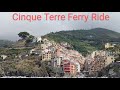 🇮🇹 Cinque Terra Ferry Ride From La Spezia Italy