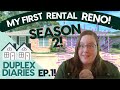 Renovating my rental unit! Turnover first look! - Duplex Diaries Season 2, Ep. 1
