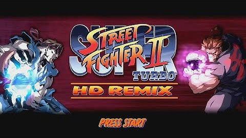 20 Mins Of...Super Street Fighter II Turbo HD Remix Intro (US/PS3)
