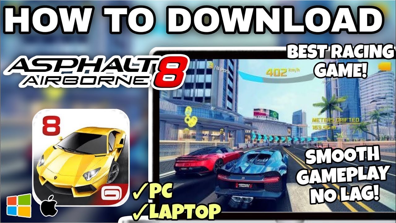 How to Download and Play ASPHALT 8 on PC or Laptop - Full Guide (2026 ...