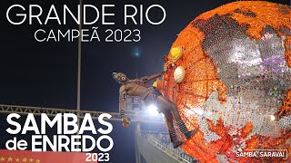 CD Sambas de Enredo 2023 - Grupo Especial (VERSÃO OFICIAL) *Letra Simultânea*
