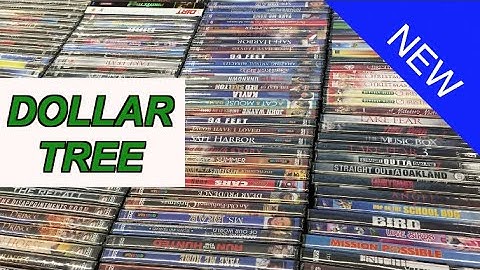 October Dollar Tree DVD and Blu Ray Movie Hunt