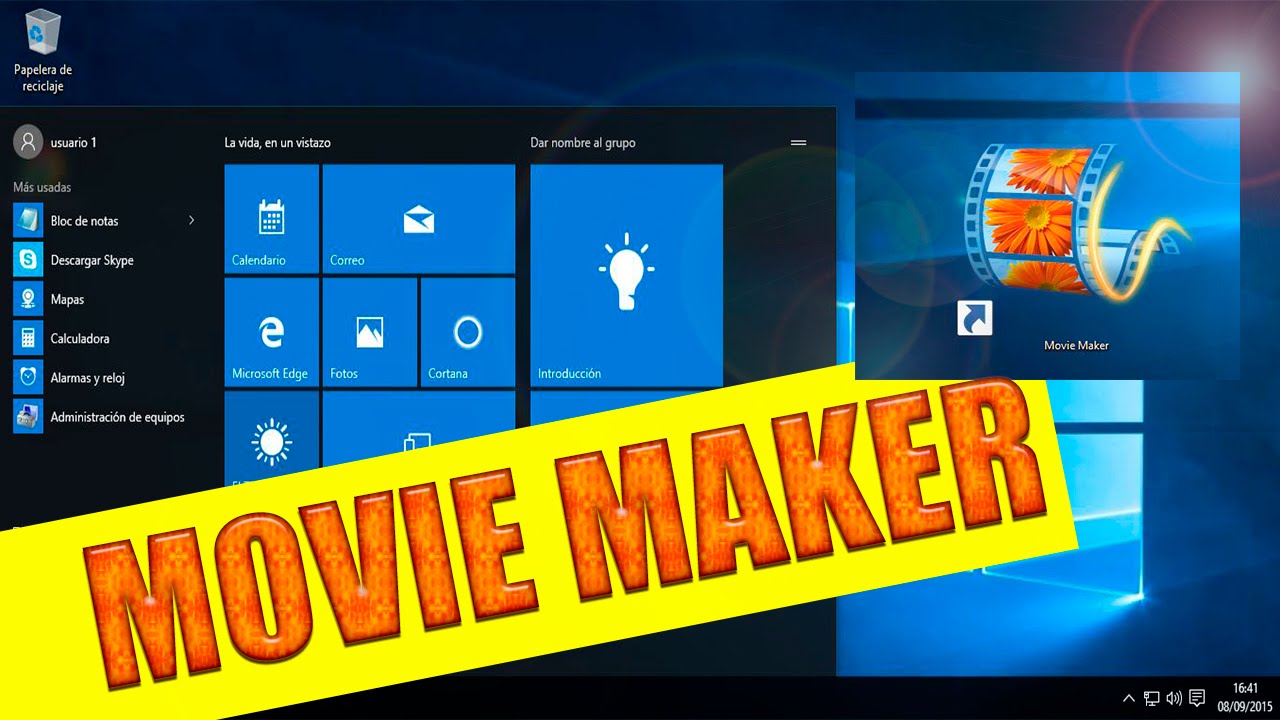 Descargar E Instalar Movie Maker En Windows 10 Gratis - Youtube