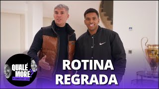 Rodrygo abre sua casa para Ivan Moré: siesta, almoço de tarde e café de noite