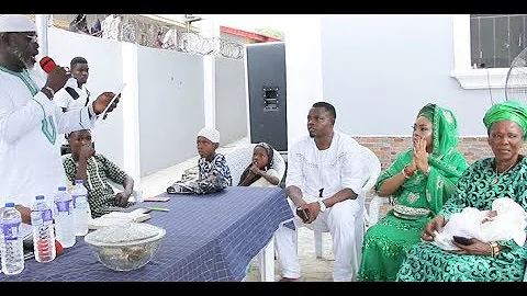 Jide Kosoko Daughter,Sola Names Her New Baby Oluwasikemi At The Naming Ceremony [See The Rest]