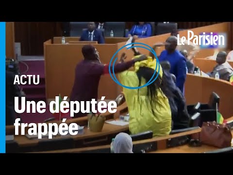 Gifle, coup de pied et chaise qui vole... une violente bagarre éclate au parlement du Sénégal