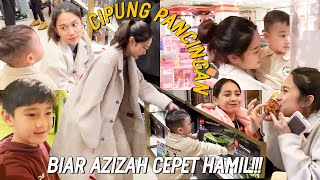 AZIZAH FULL NGASUH CIPUNG SEHARIAN JALAN2 DI LONDON!! ARHAN GA SABAR PUNYA BABY…