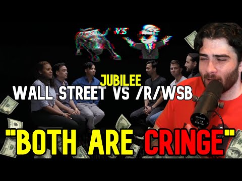 Thumbnail for Hasanabi reacts to Wall Street vs r/wallstreetbets | Jubilee