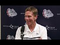 Gonzaga-Warner Pacific Post Game Interviews