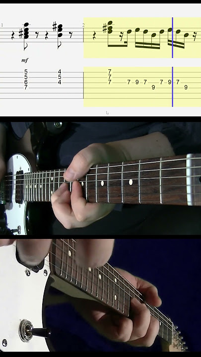 Guitar Tab Country House by Blur #guitarriffs #guitar #blur #guitartabs #grahamcoxon