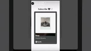 Bts First Instagram Story With Stay Song By Gracie Abrams