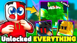 I Unlocked EVERY ANIME PLANT UPDATE UNIT.. (Garden Tower Defense)