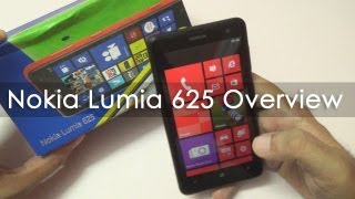 Nokia Lumia 625 Unboxing & Hands On Overview