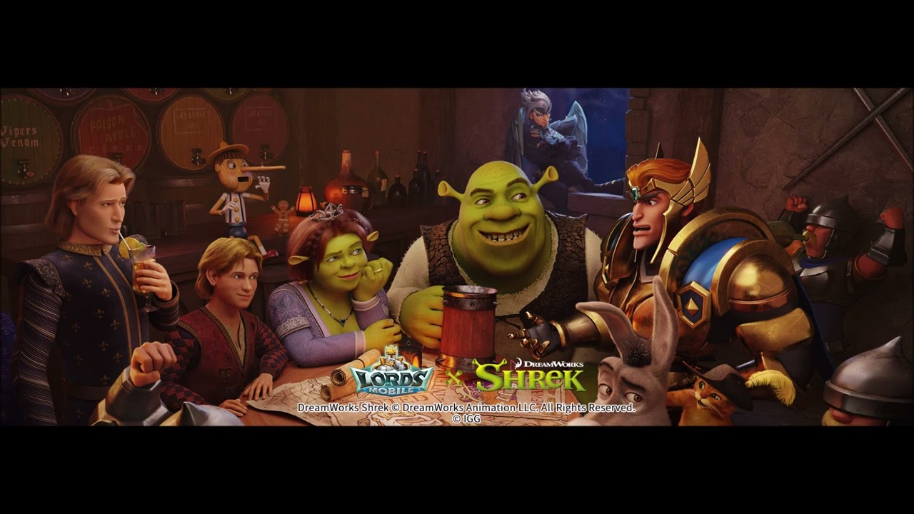 Lords Mobile recebe personagens do filme Shrek