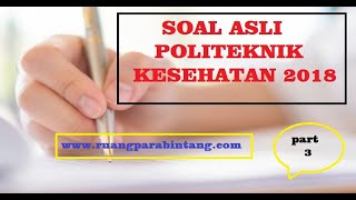 Soal ujian sipenmaru poltekkes 2018 ...