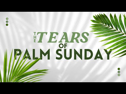 The Tears of Palm Sunday