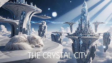 THE CLOUD CITADEL | The Wanderer Among Crystal Dreams | 4K AI Visual Film