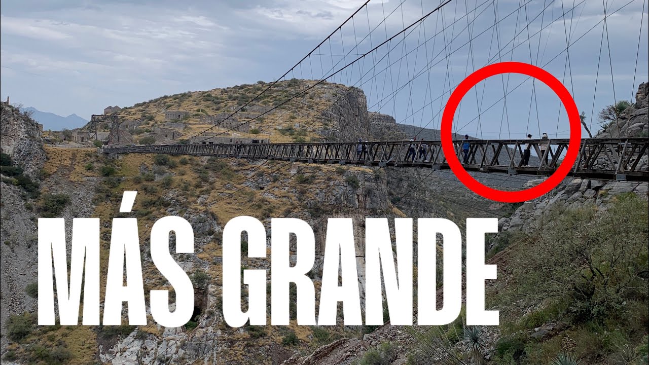 EL PUENTE COLGANTE MÁS GRANDE DE MÉXICO | Mapimí, DGO