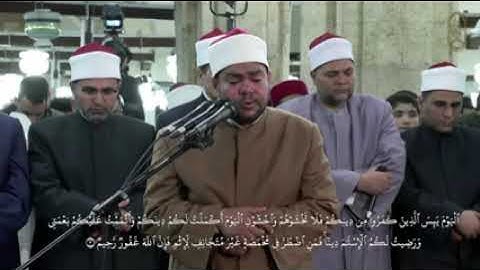 إبداعات الشيخ رضا السويفي برواية ابن جماز عن الإمام ابو جعفر المدني. من سورة المائدة