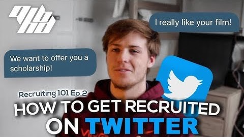 How to get Recruited for College Football on Twitter