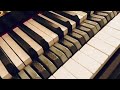 Ascending quartertone chromatic scale on the quartertone piano