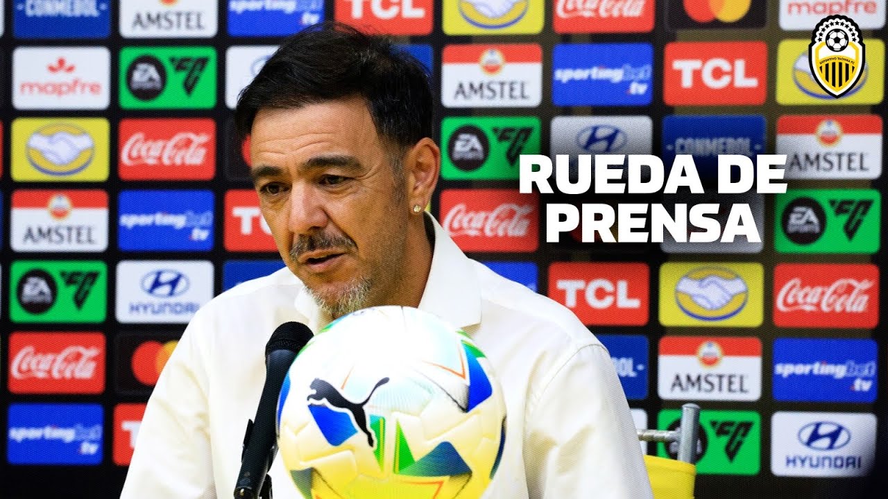 Rueda de prensa post partido con el DT Álvaro Recoba en Pueblo Nuevo - Fase 1 VUELTA Libertadores