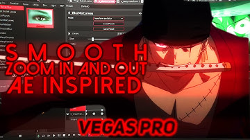 Smooth Zoom In and Out Transition AE Inspired Tutorial - Vegas Pro