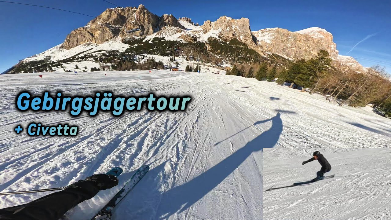 Noch schöner als die Sella Ronda / Ski Gebirsjäger Tour (Grande Guerra) 2025