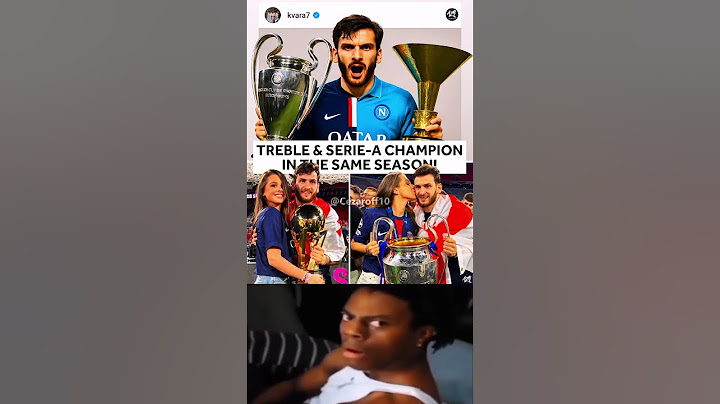 Khvicha Kvaratskhelia has really become The FIRST PLAYER EVER to Win The TREBLE & SERIE-A