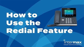 How to Use the Redial Feature — Intermax Cloud Communications