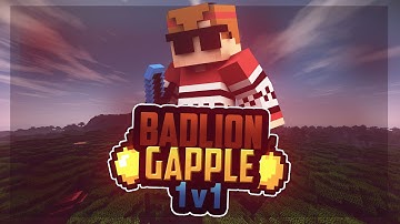 Badlion | 1v1 Gapple - WE WERE TAKEN DOWN!!! (Minecraft PvP)