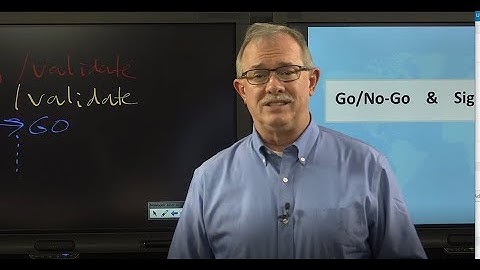 Go/No-Go Decisions in Business Analysis and Project Management – PMI-PBA Video Certification