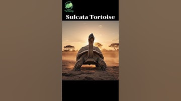 🐢 Sulcata Tortoise #turtloop #animation #shorts #TurtleCosplay #TurtloopSeries #เต่าคอสเพลย์